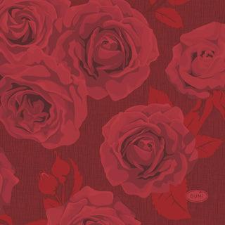 Duni Servetten rich roses 24x24 cm