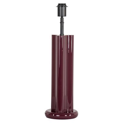Richmond Tafellamp 'Alina' 55cm, kleur Burgundy (excl. kap)