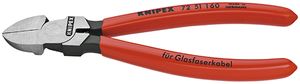 Knipex Zijsnijtang voor optische vezelkabel (glasvezelkabel) 160 mm - 7251160