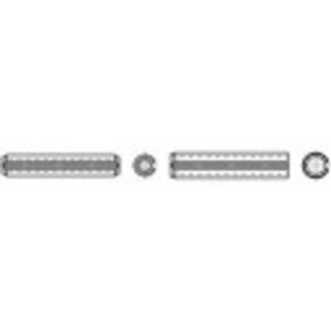 TOOLCRAFT Spanstiften (Ø x l) 4 mm x 40 mm Verenstaal 100 stuk(s)