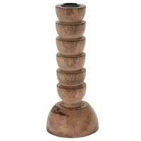 Kandelaar Hout 20.5cm Kandelaar Hout 20.5cm