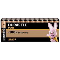 Duracell Plus Power AAA batterij (potlood) Alkaline 1.5 V 24 stuk(s)