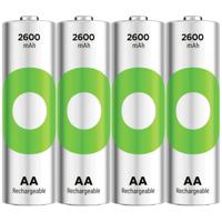 GP ReCyko Oplaadbare AA batterij (penlite) NiMH 2600 mAh 1.2 V 4 stuk(s) - thumbnail