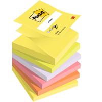 Memoblok 3m post-it z-note r330 76x76mm ass kleur