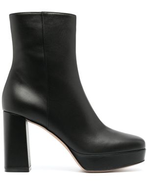 Gianvito Rossi bottines Daisen 100 mm - Noir