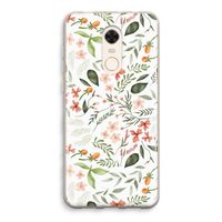 Sweet little flowers: Xiaomi Redmi 5 Transparant Hoesje