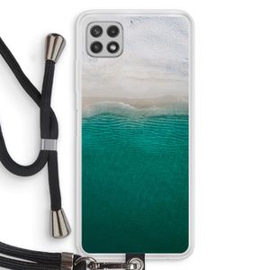 Stranded: Samsung Galaxy A22 4G Transparant Hoesje met koord