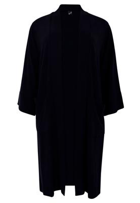 Yoek Jacket lang | Zwart | Maat 50/52