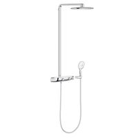 GROHE Rainshower smartcontrol Regendoucheset Opbouw - hoofddouche 36cm - 2 functies - handdouche rond - chroom 26361000 - thumbnail