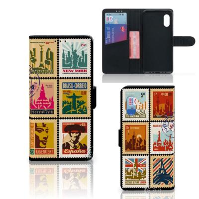 Samsung Xcover Pro | Flip Cover | Postzegels