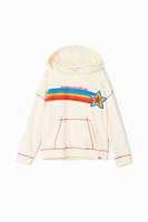 Sterren sweatshirt - WHITE - L