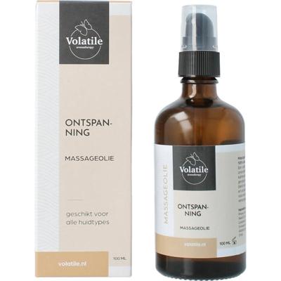 Volatile massageolie ontspanning