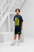 Lacoste Print Zomerset Kids Blauw - Maat 140 - Kleur: Blauw | Soccerfanshop