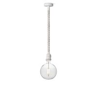 Home sweet home hanglamp Leonardo wit Globe g180 - helder