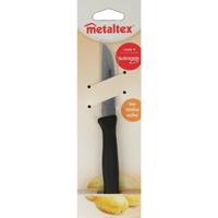Tomado-Metaltex Keukenmes met Plastieken Greep Zwart/RVS
