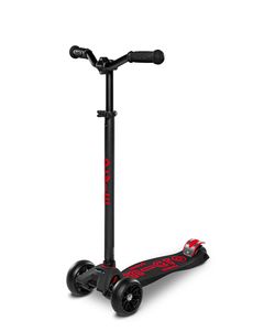 Micro Mobility Deluxe Pro Kinderen Klassieke step Zwart, Rood