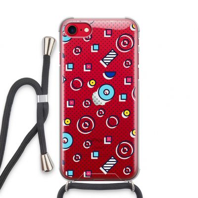 8-bit N°9: iPhone SE 2020 Transparant Hoesje met koord