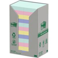Memoblok post-it 653rpt 38x51mm rainbow pastel