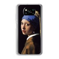 The Pearl Earring: Xiaomi Poco X3 NFC Transparant Hoesje