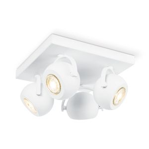 Home sweet home LED opbouwspot Nop 4L 23 cm - Wit