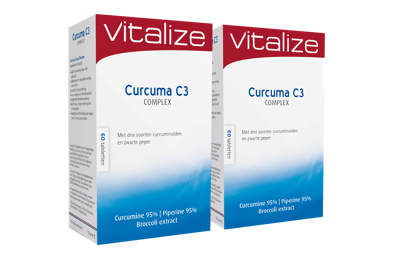 Vitalize Curcuma C3 Complex Tabletten Voordeelverpakking