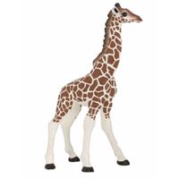 Plastic speelgoed figuur baby giraffe 9 cm   - - thumbnail