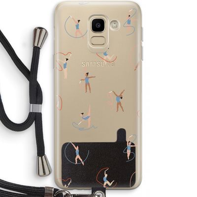 Dancing #3: Samsung Galaxy J6 (2018) Transparant Hoesje met koord
