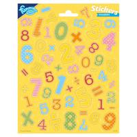 Totum Stickervel getallen