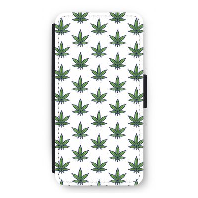 Weed: iPhone 12 Flip Hoesje