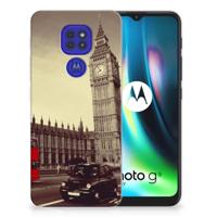 Motorola Moto G9 Play | E7 Plus | Silliconen Back Cover | Londen