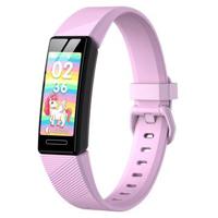 Y99C 0.96 Kinderen Smart Watch IP68 Waterdichte Sport Armband Multifunctionele gezondheidshorloge met stappentelling / slaap / hartslagmeter - Roze