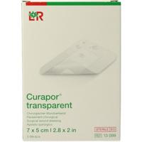 Curapor Transparant 7 x 5cm steriel Curapor Transparant 7 x 5cm steriel