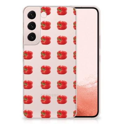 Samsung Galaxy S22 | Siliconen Case | Paprika Red