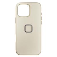 Peak Design Mobile Everyday Case Iphone 16 Pro Max Black Clarino Case - Bone