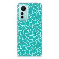 Xiaomi 12 Lite | Hoesje maken | Cracks Blue