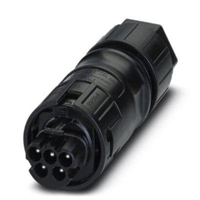 Phoenix Contact 1014530 Connectoren PRC 5-FC-MS6 8-21 Zwart Inhoud: 1 stuk(s)