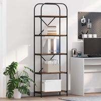Boekenkast Oud hout 60 x 30 x 183 cm Bewerkt hout