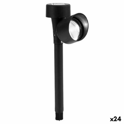 Zonnelamp Zwart Polypropyleen 12 x 26 x 5,5 cm (24 Stuks)
