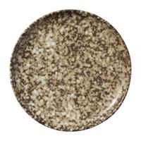 Ontbijtbord olivo - bruin - ø20x2.3 cm