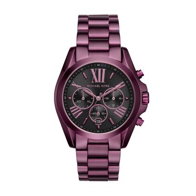 Horlogeband Michael Kors MK6398 Staal Paars 20mm