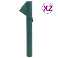 VidaXL Vliesdoek voor planten 2 rollen 70 g/m² 10x1,6 m