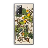 Carolinaparkiet: Samsung Galaxy Note 20 / Note 20 5G Transparant Hoesje