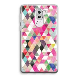Gekleurde driehoekjes: Honor 6X Transparant Hoesje