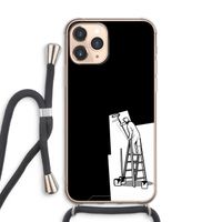 Musketon Painter: iPhone 11 Pro Max Transparant Hoesje met koord