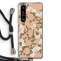 Blossoming spring: Sony Xperia 1 III Transparant Hoesje met koord