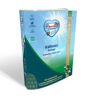 Renske Graanvrij vers gestoomd kalkoen hypoallergeen natvoer hond (kuip) 2 trays (20 x 395 g)