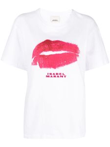 ISABEL MARANT t-shirt Ben à logo imprimé - Blanc