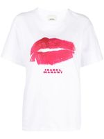 ISABEL MARANT t-shirt Ben à logo imprimé - Blanc