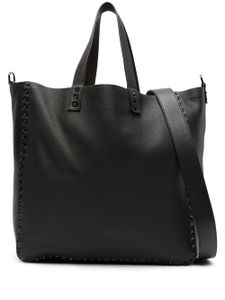 Valentino Garavani sac cabas à ornements Rockstud - Noir