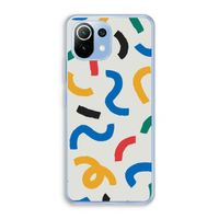Illustratieve pop 2: Xiaomi Mi 11 Lite Transparant Hoesje